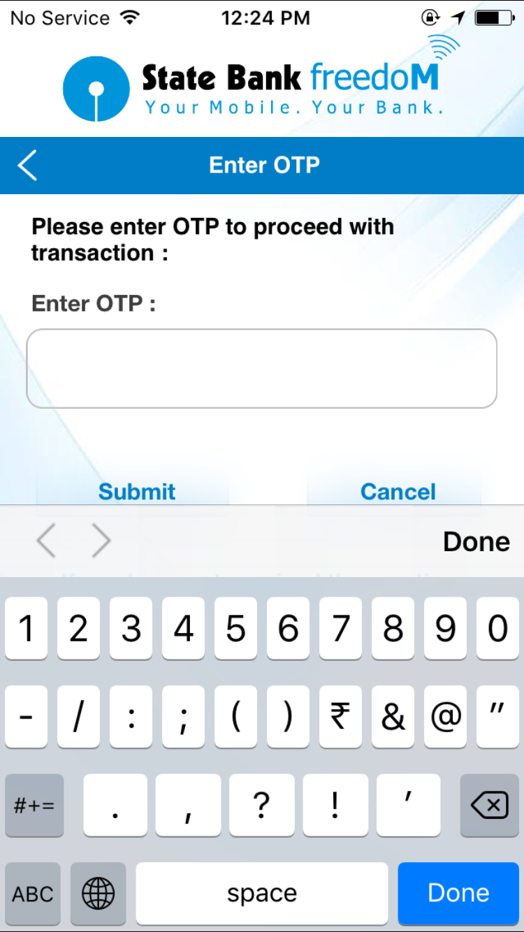 OTP Screen OTP Screen!!