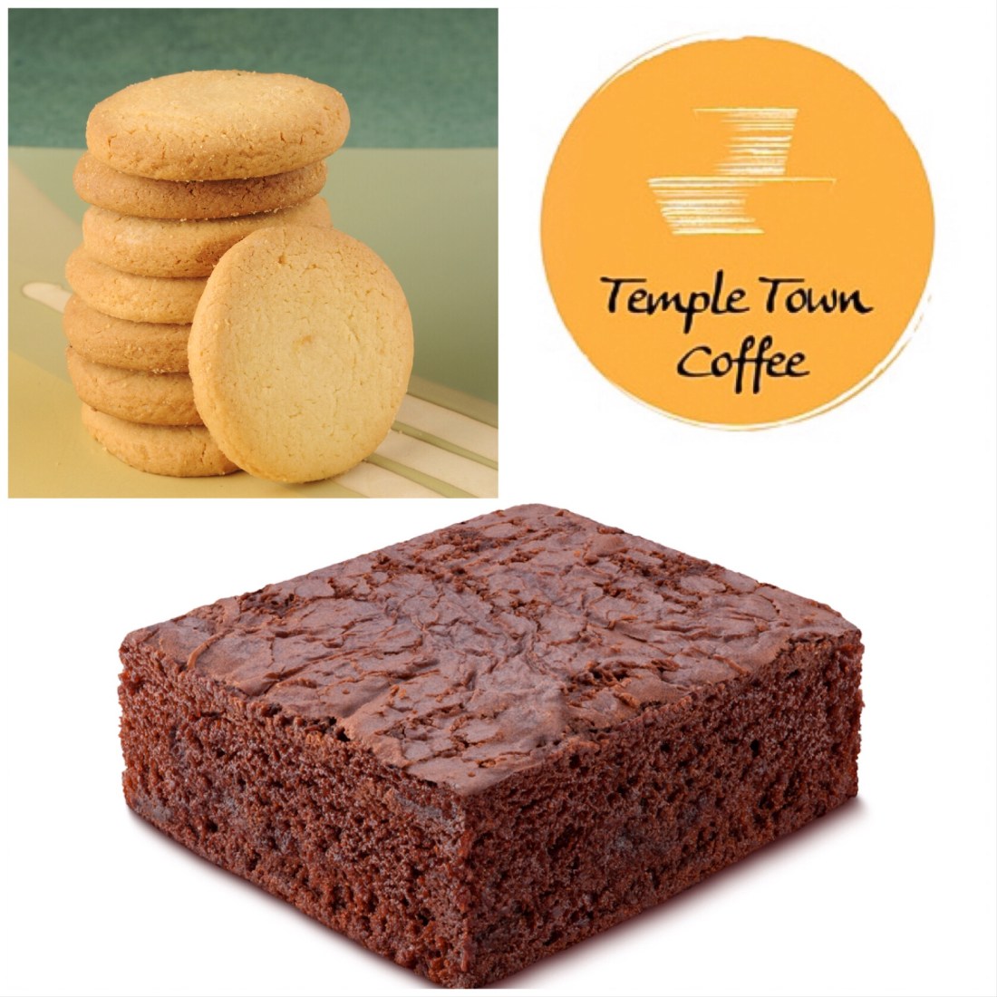 Butter Cookies & Brownie